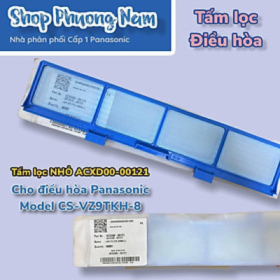 Air Filter Lưới lọc khí tấm NHỎ Điều Hòa Panasonic model CS-VZ9TKH-8
