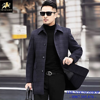Áo khoác dạ nam cao cấp phong cách sang trọng đẳng cấp quý ông NAD123