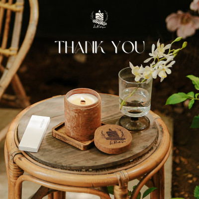 Nến Thơm Trị Liệu Le Rustique Quế (Herb Garden) - Nến Thơm Cao Cấp - An Toàn Sức Khỏe