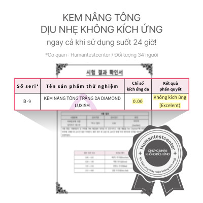 [COMBO 2 tuýp] Kem nâng tông trắng da Diamond Luxism 200ml –  làm trắng da mặt & body tone-up cream