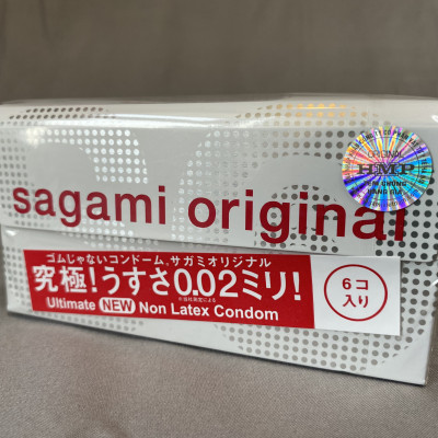 Bao Cao Su Non Latex Sagami Original 0.02 (6s) - Chống Dị Ứng - Nhập Khẩu Chính Hãng 100% - Che Tên Sản Phẩm