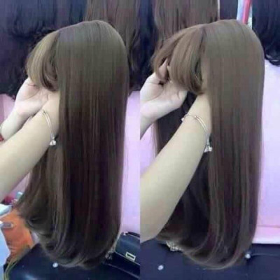 Tóc giả cao cấp chịu nhiệt- tăng lươi chùm tóc- hình thật