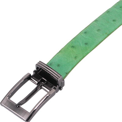 Thắt Lưng Nữ Da Đà Điểu Da Hột Huy Hoàng HT5429 - Xanh Lá