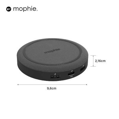 Bộ Hub sạc không dây đa năng Mophie - Hàng chính hãng