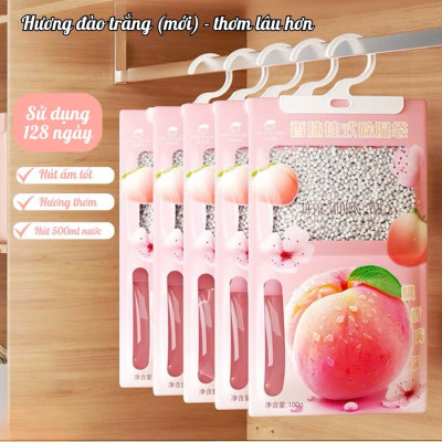 SET 2 Túi Hút Ẩm Mùi Thơm Nước Hoa 2 Ngăn Siêu Thấm - Chống Mốc, Để Tủ Quần Áo, Tủ Giày - HÀNG CHÍNH HÃNG MINIIN