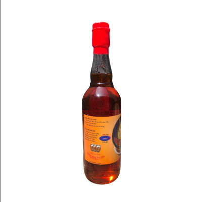 Nước mắm nguyên chất YaTrang 500ml - Cốt nhỉ cá cơm than, ủ 18 tháng, chai thủy tinh
