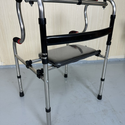 Khung tập đi tích hợp ghế ngồi cho người già, dễ sử dụng, gấp gọn khi không sử dụng chính hãng Nikita