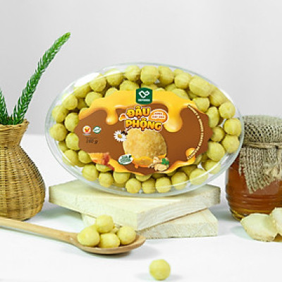 Đậu phộng gừng mật ong 160g DGfoods/Honey & ginger coated peanuts/HVNCLCL/Đặc sản Cần Thơ,Ăn chay,mẫu Tết