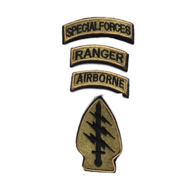 Patch_Velcro vải không quân_Special Forces_Airbone_Ranger chiến thuật
