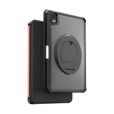 bao da bàn phím cho iPad A16 Gen 11 / Gen 10 / Pro 11 M2 M3 M4 Pro 11 2020/21/22 Air 4/5/6/7 M2 M3 bluetooth V5.3 tích hợp trackpad / touchpad hiệu WIWU WK007 - Bàn phím từ tính nam châm tháo rời, tích hợp giá đỡ - Hàng nhập khẩu