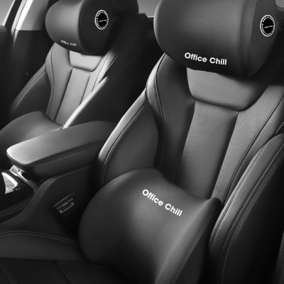 Gối Tựa Đầu Tựa Lưng Cao Cấp Chính Hãng OFFICE CHILL Combo Gối Tựa Lưng Tựa Cổ Ô Tô Ghế Văn Phòng Chất Liệu Cao Su Bảo Hành 90 Ngày