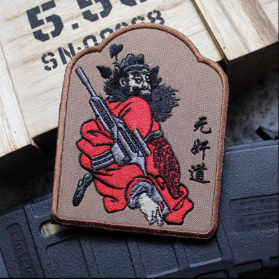 Patch_miếng dán velcro vải Tam Quốc_chiến thuật