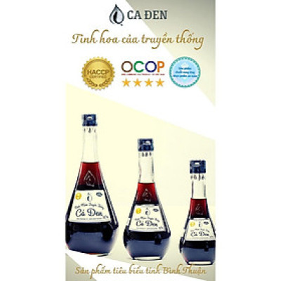 [ OCOP] Combo 2 chai Nước Mắm Cá Đen Nguyên Chất Thượng Hạng 250ml (100% Thành Phần Tự Nhiên 32N  - Nước Mắm Cá Đen Phan Thiết)