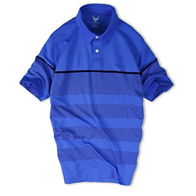 Áo Thun Polo Nam Sọc Ngang Thân Màu Xanh Bích Cao Cấp 2021 