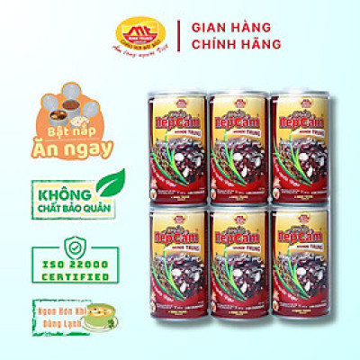 Cháo nếp cẩm Minh Trung 365g - Cháo Nếp Cẩm 6 (combo 6 lon)