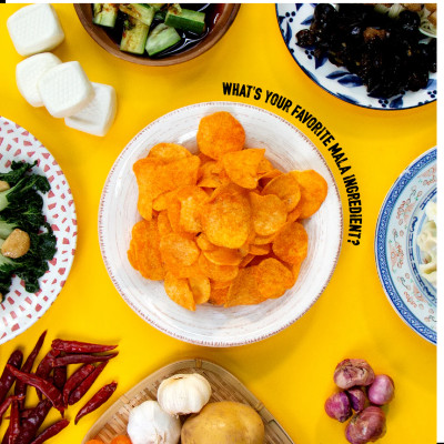 Khoai tây trứng muối vị ớt Mala 80g IRVINS