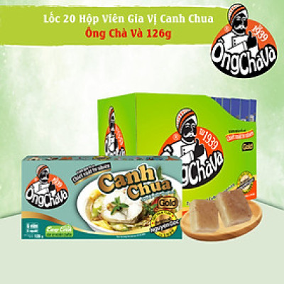 Lốc 20 Hộp Viên Gia Vị Canh Chua Ông Chà Và 126gram (Sweet & Sour Soup Cubes)