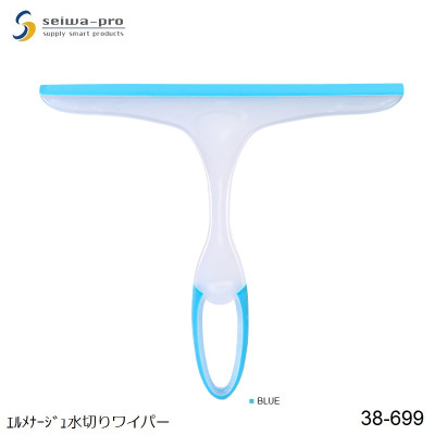 Cây lau kính cầm tay Seiwa-Pro lưỡi gạt Silicon 24.5cm - Hàng nội địa Nhật nhập khẩu Chính Hãng- GIAO MÀU NGẪU NHIÊN