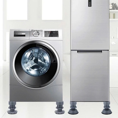 Bộ 4 chân đế cao su 722s chống rung tăng giảm máy giặt tủ lạnh tiện lợi phù hợp cho mọi loại máy