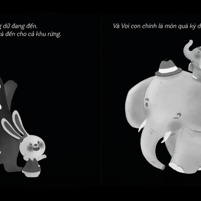 Sách Ehon Cảm Ơn Con - Voi Con Đến Rồi