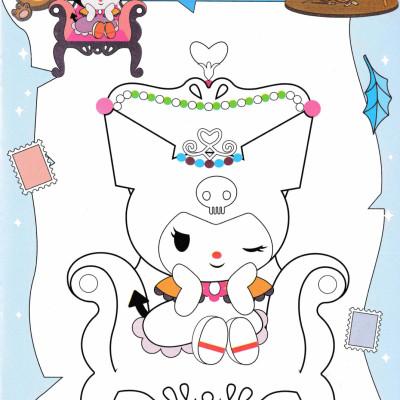 Combo Bé Tô Màu Capybara + Kuromi (HA) (Bộ 4 Cuốn)