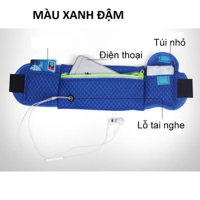 Túi đeo bụng, túi đeo hông, túi đeo chạy bộ đựng điện thoại tập thể dục thể thao tiện dụng - hàng chính hãng