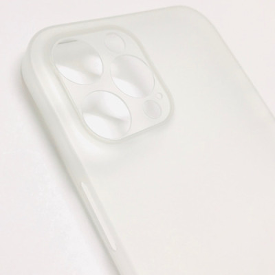 Ốp lưng cho iPhone 12 Pro Max (6.7) hiệu Memumi TPU PP Slim mỏng 0.33 mm - Hàng nhập khẩu