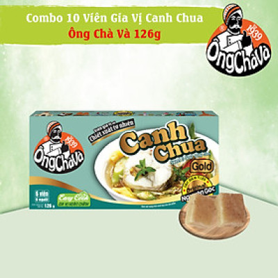 Combo 10 Hộp Viên Gia Vị Canh Chua Gold Ông Chà Và  (Sweet & Sour Soup Cubes)