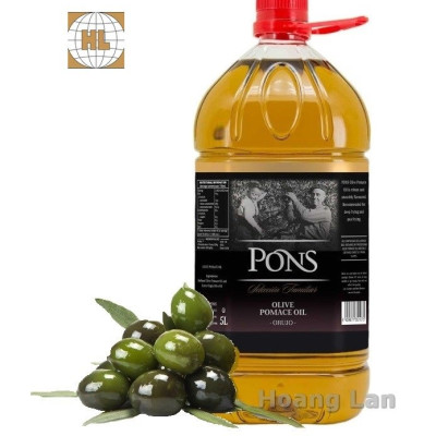 Dầu Olive Pons Pomace PONS 5L - Tây Ban Nha (chai nhựa-chuyên dùng cho nấu nướng)