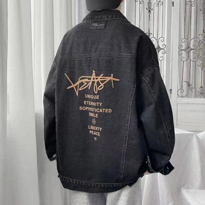 Áo khoác nam jean mới VEAST hàng đẹp mẫu mới-A3000