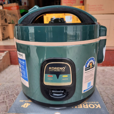 Nồi cơm điện 1,2 lít KORENO KN-612 lòng nồi dày 3 lớp hàng chính hãng bảo hành 12 tháng