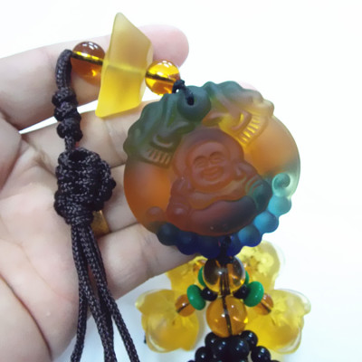 Khánh Treo Xe  Ô Tô  Phong Thủy  Tùy Hưu Phật Di Lạc Mang May Mắn 