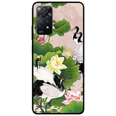 Ốp lưng dành cho Xiaomi Redmi Note 11 Pro 5G - Sen Và Hạc
