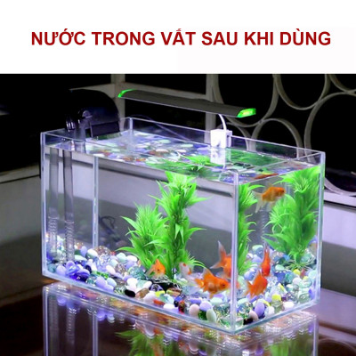 Sứ Lọc túi 1kg + Xốp lọc bể cá 90x30cm vật liệu lọc nước hồ thủy sinh siêu sạch