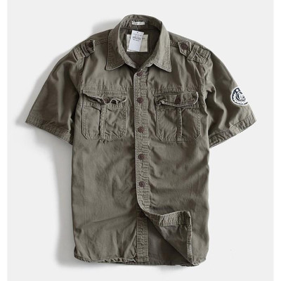 Áo sơ mi aber tay ngắn_cho nam