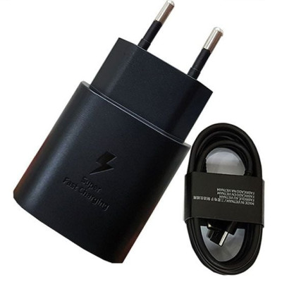 Bộ Củ Sạc Và Dây cáp Sạc Sam-Sung S10 Plus cổng Type C - Hàng chính hãng