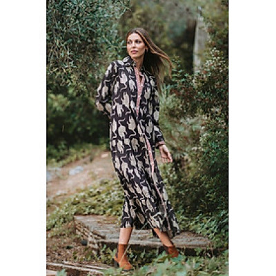 Maxi Sơ Mi Cotton Isla Bonita