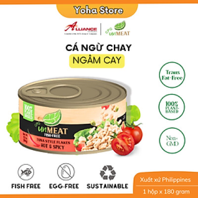 [Chay] Cá Ngừ Chay Xắt Lát Ngâm Dầu Cay 180g - Nhập Khẩu Từ Philippines