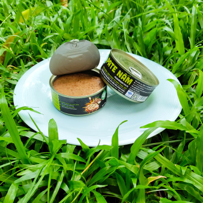 Pate Nấm Chay 125g Nguồn Dinh Dưỡng Từ Đạm Thực Vật (Nấm Tươi Cười)