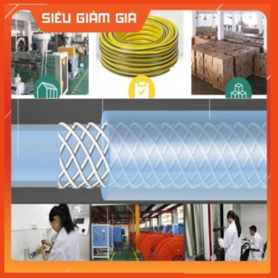 Bộ dây vòi xịt nước rửa xe, tưới cây . tăng áp 3 lần, loại 20m 206587 đầu đồng,cút đồng+tặng mở chai