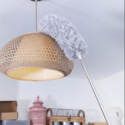 Chổi Quét Trần Nhà, Chổi Phất Trần Có Cán Điều Chỉnh Độ Dài Tới 2,8m Quét Mạng Nhện, Lau Chùi Bụi Bẩn Trên Cao Amalife