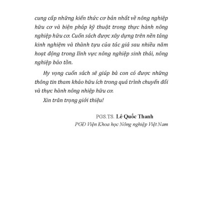 Thực Hành Nông Nghiệp Hữu Cơ