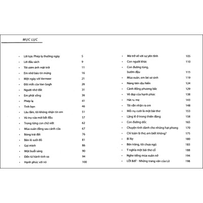 Tôi ươm ánh mặt trời