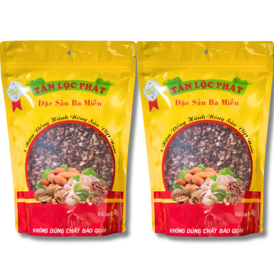 1KG - COMBO 2 BỊCH CƠM GẠO LỨT RONG BIỂN CHẤT LƯỢNG TÂN LỘC PHÁT