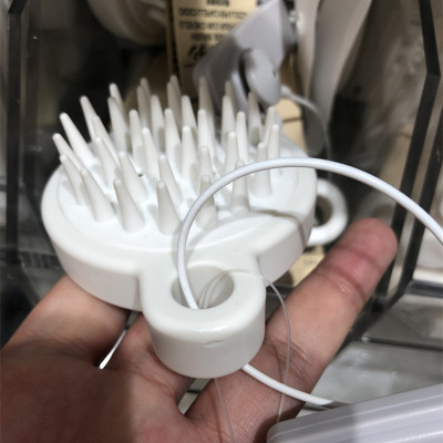 Lược gội đầu Silicone Nhật Bản - Massage xa da đầu - Giảm rụng tóc - Kích thích mọc tóc  DRU - Hàng Chính Hãng