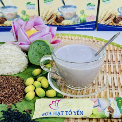 Sữa hạt tổ yến Thiên Gia Phúc 150g 10 gói (Hộp cứng)