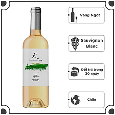 Rượu vang Korta K Classic Sweet Sauvignon Blanc