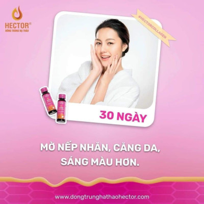 Combo 2 Hộp (20 Chai) Nước Đông Trùng Hạ Thảo Hector Collagen