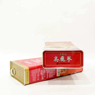 Hộp Hồng sâm khô nguyên củ Daedong Korea loại GOOD Size 30 (19 củ) - 300 Grams 