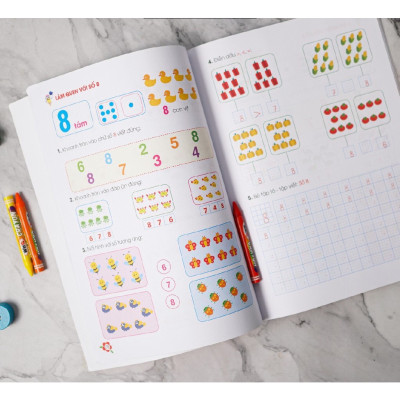 Sách - Bé học toán (Hành trang cho bé tự tin vào lớp 1)